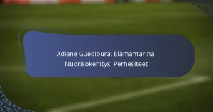 Adlene Guedioura: Elämäntarina, Nuorisokehitys, Perhesiteet