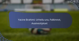 Yacine Brahimi: Urheilu-ura, Palkinnot, Avainesitykset